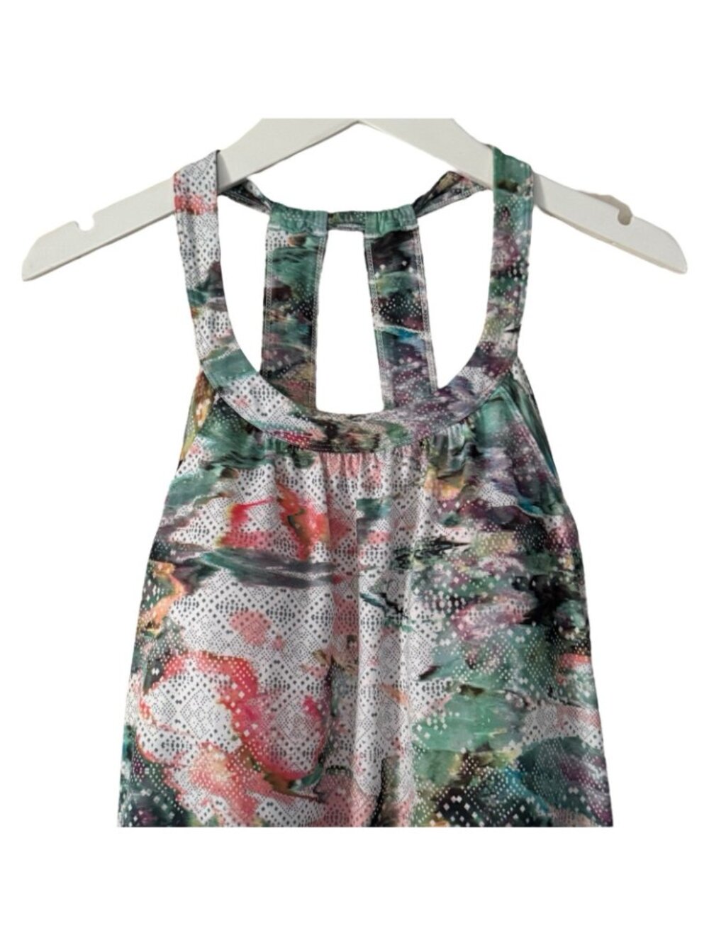 Prana Cantine Dress Built In Bra Athleisure Racerback Stretch Feminine Womens M - Picture 3 of 12